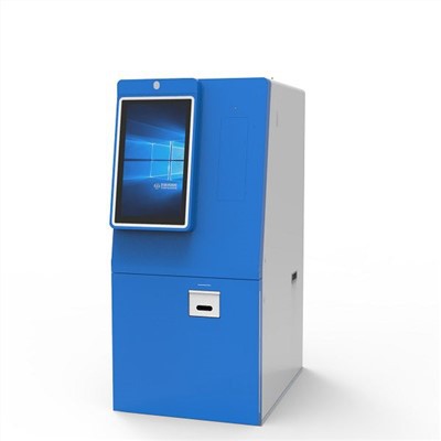 Kiosk pro okamžité vydání embossovací karty